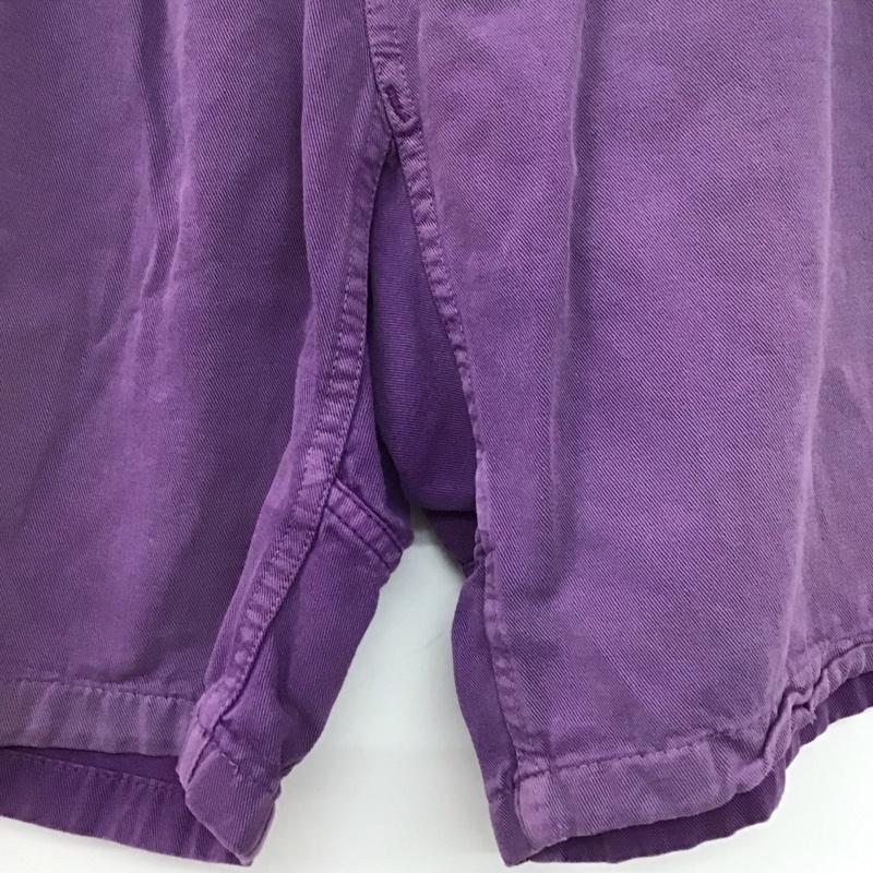 グラミチ GRAMICCI パンツ ショートパンツ ショートパンツ ハーフパンツ カジュアルパンツ S ロゴ、文字 紫 / パープル / purple メンズ USED 古着 中古 10156952