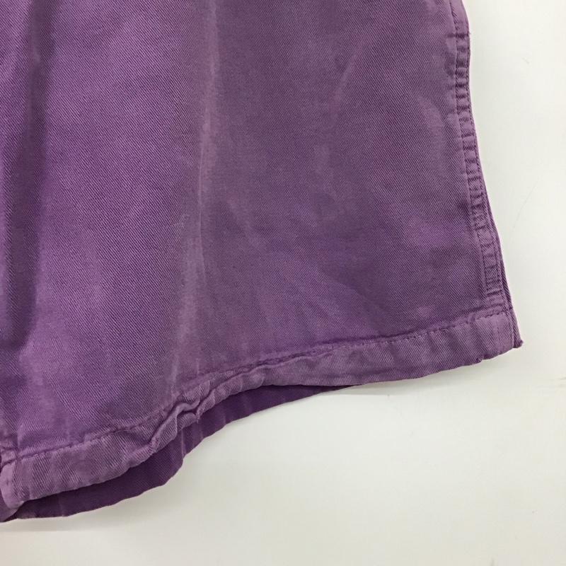 グラミチ GRAMICCI パンツ ショートパンツ ショートパンツ ハーフパンツ カジュアルパンツ S ロゴ、文字 紫 / パープル / purple メンズ USED 古着 中古 10156952