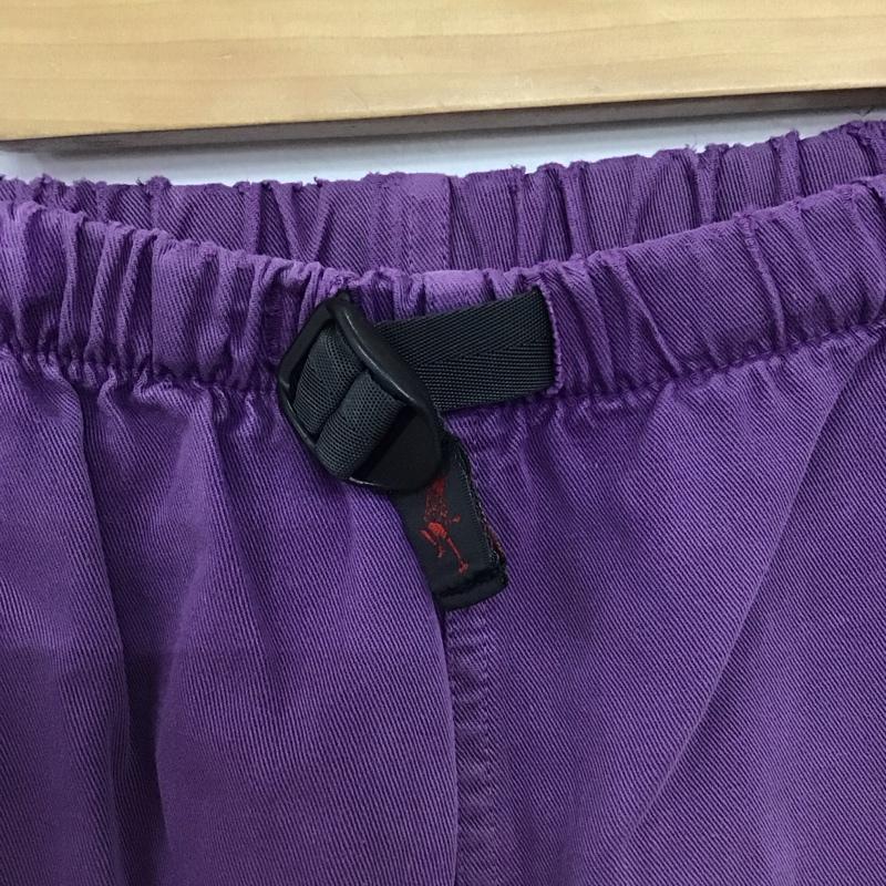 グラミチ GRAMICCI パンツ ショートパンツ ショートパンツ ハーフパンツ カジュアルパンツ S ロゴ、文字 紫 / パープル / purple メンズ USED 古着 中古 10156952