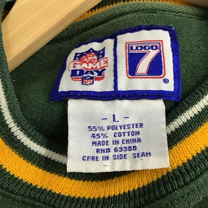 古着 USED トレーナー 長袖 長袖トレーナー スウェット クルーネック プルオーバー L ロゴ、文字 緑 / グリーン / green メンズ USED 古着 中古 10156960