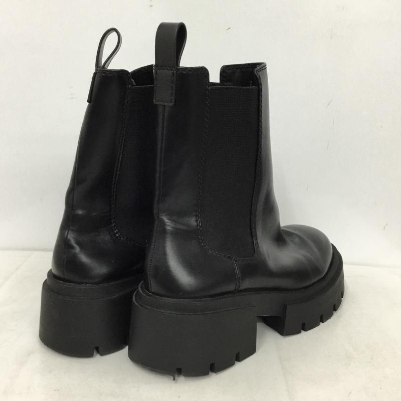 ヘンネスアンドモーリッツ H&M ブーツ 一般 US8 サイドゴアブーツ 無地 黒 / ブラック / black レディース USED 古着 中古 10156965