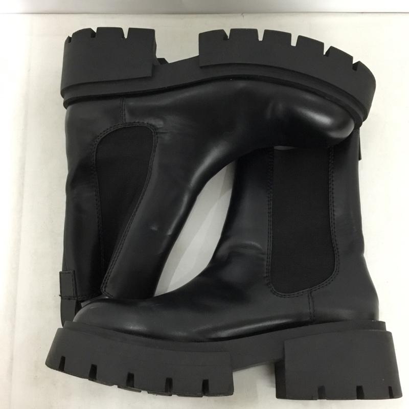 ヘンネスアンドモーリッツ H&M ブーツ 一般 US8 サイドゴアブーツ 無地 黒 / ブラック / black レディース USED 古着 中古 10156965