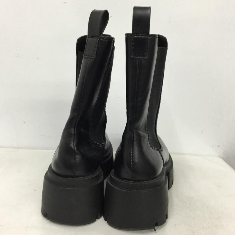 ヘンネスアンドモーリッツ H&M ブーツ 一般 US8 サイドゴアブーツ 無地 黒 / ブラック / black レディース USED 古着 中古 10156965