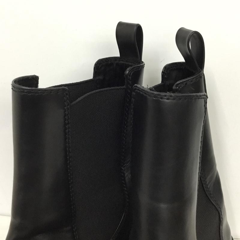 ヘンネスアンドモーリッツ H&M ブーツ 一般 US8 サイドゴアブーツ 無地 黒 / ブラック / black レディース USED 古着 中古 10156965