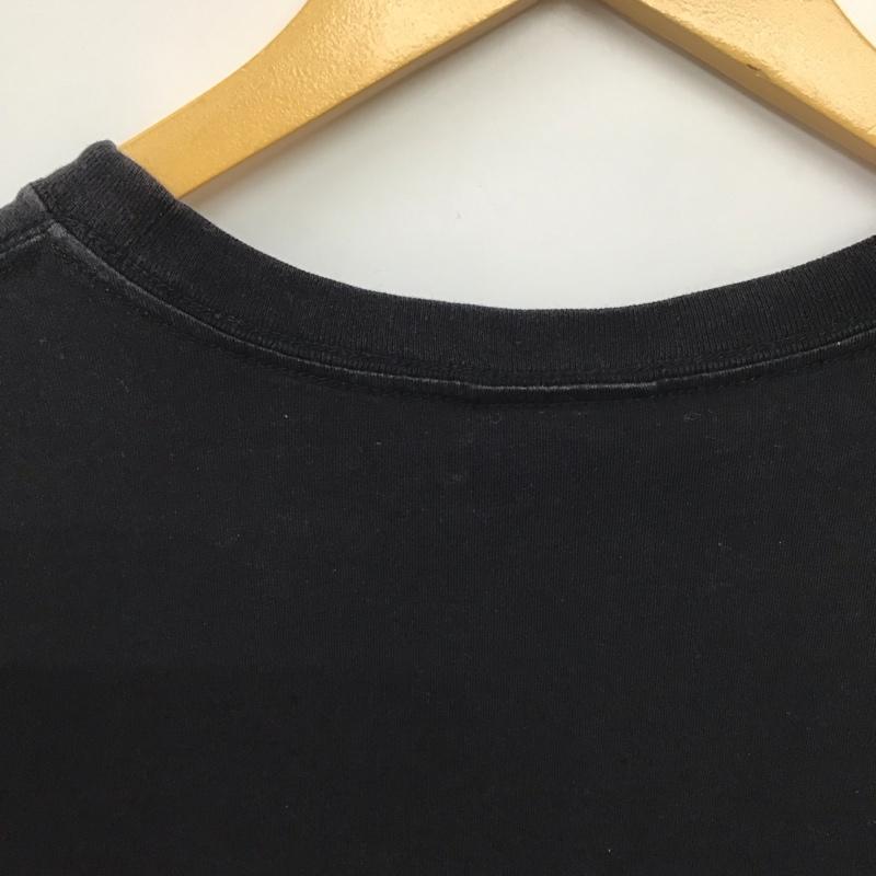 ポールスミス Paul Smith Tシャツ 半袖 半袖カットソー プリントTシャツ クルーネックカットソー L プリント 黒 / ブラック / black メンズ USED 古着 中古 10156966