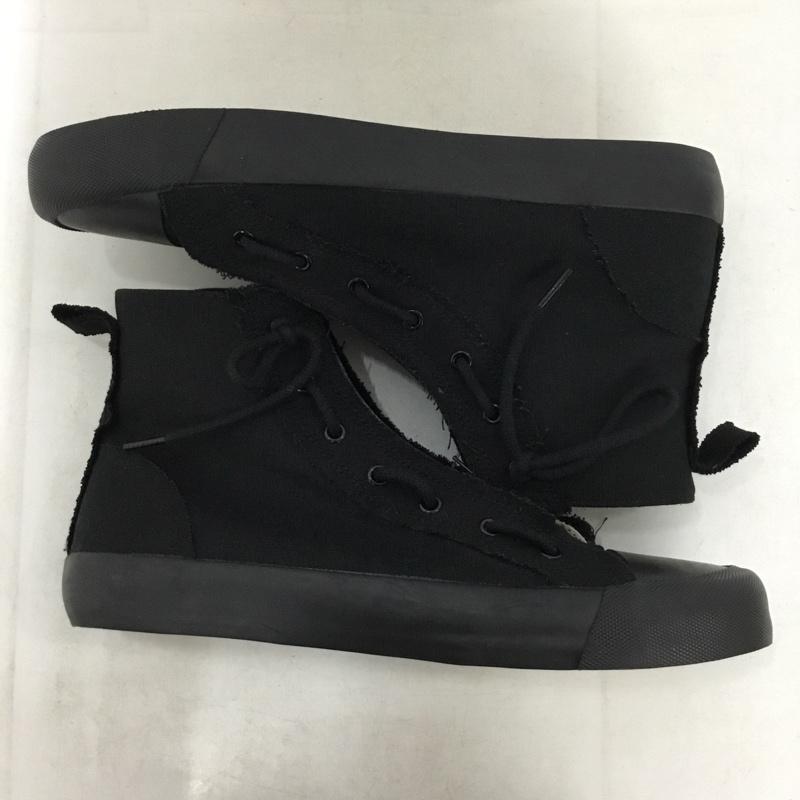ジーユー GU スニーカー スニーカー 360224 UNDERCOVER カットオフ 28cm 28.0cm 無地 黒 / ブラック / black メンズ USED 古着 中古 10156970