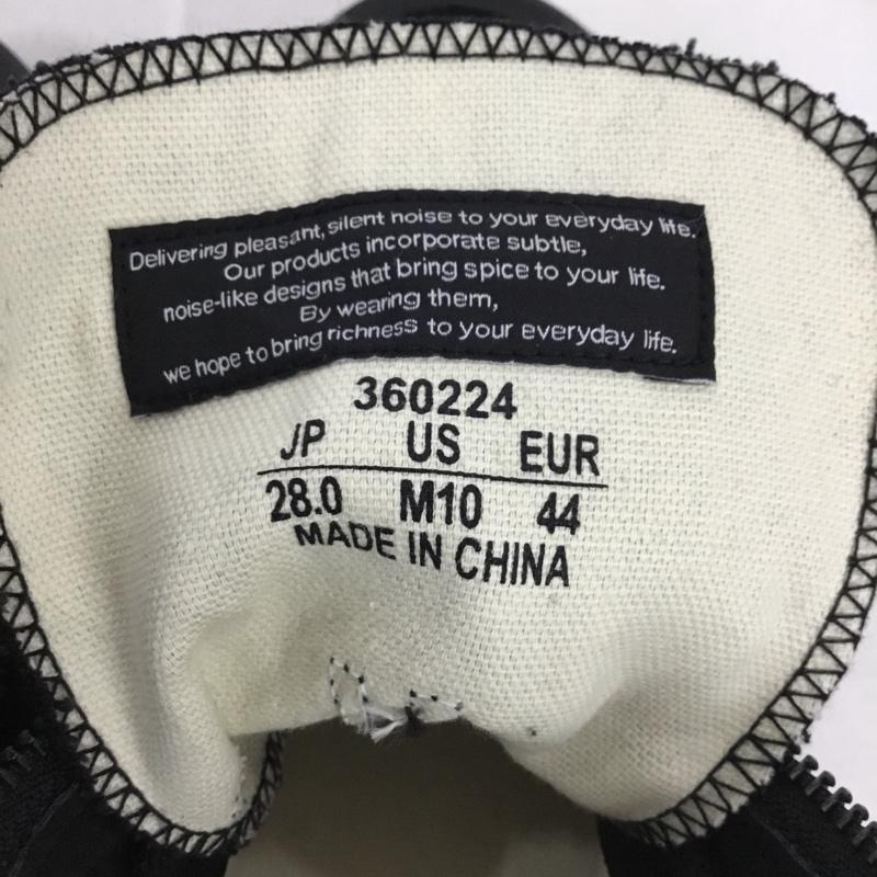 ジーユー GU スニーカー スニーカー 360224 UNDERCOVER カットオフ 28cm 28.0cm 無地 黒 / ブラック / black メンズ USED 古着 中古 10156970