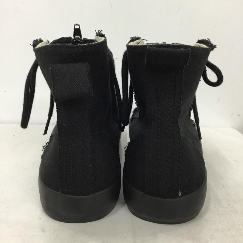 ジーユー GU スニーカー スニーカー 360224 UNDERCOVER カットオフ 28cm 28.0cm 無地 黒 / ブラック / black メンズ USED 古着 中古 10156970
