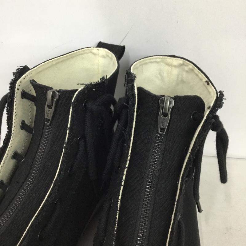 ジーユー GU スニーカー スニーカー 360224 UNDERCOVER カットオフ 28cm 28.0cm 無地 黒 / ブラック / black メンズ USED 古着 中古 10156970