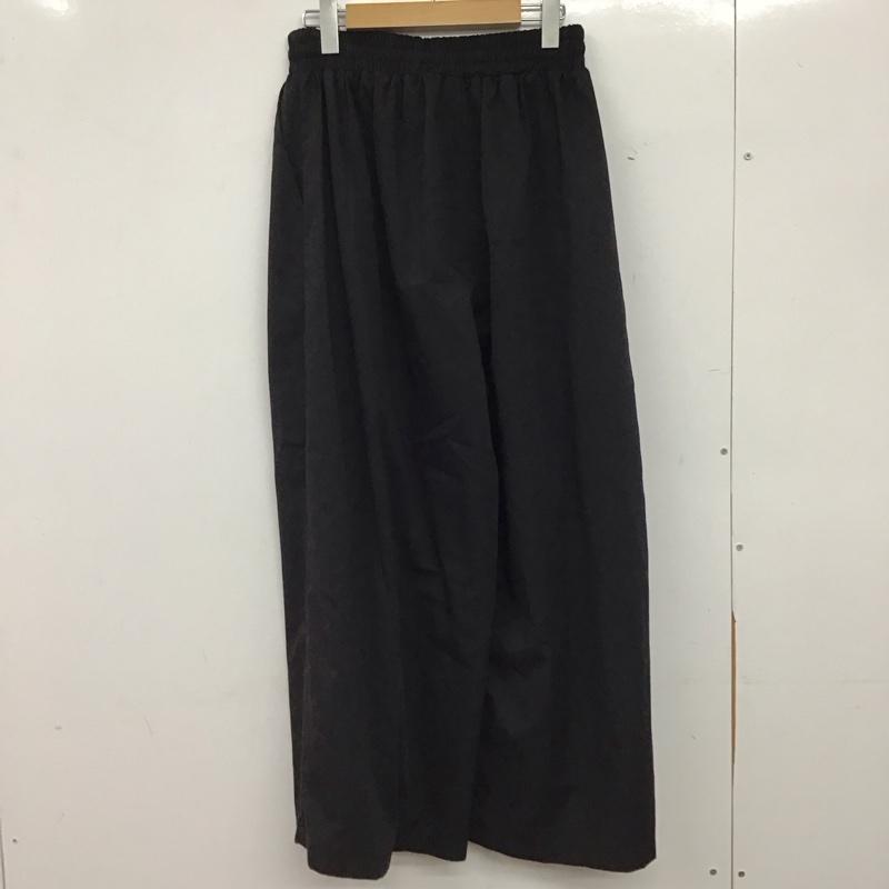 アンリラクシング unrelaxing パンツ ワークパンツ、ペインターパンツ ワークパンツ ワイドパンツ カジュアルパンツ 無地 黒 / ブラック / black メンズ USED 古着 中古 10156971