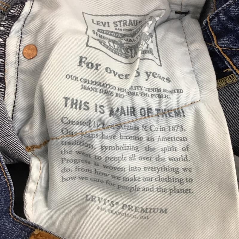 リーバイストラウスアンドコー Levi Strauss & co. パンツ デニム、ジーンズ デニムパンツ ストレッチ 29インチ 無地 インディゴ / インディゴ / Indigo メンズ USED 古着 中古 10156973