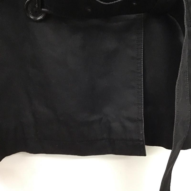 バーバリーブラックレーベル BURBERRY BLACK LABEL ジャケット、上着 ジャンパー、ブルゾン アウター ダブル コート S 無地 黒 / ブラック / black メンズ USED 古着 中古 10156981