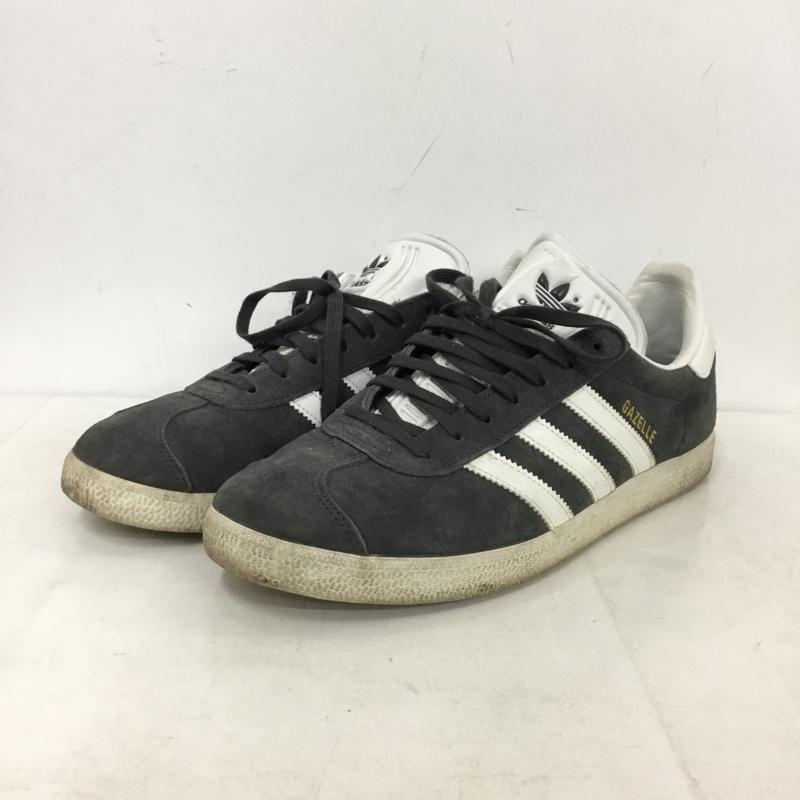 アディダス adidas スニーカー スニーカー BB5480 ガゼル GAZELLE 27.5cm 27.5cm ロゴ、文字 ダークグレー / ダークグレー / X 白 / ホワイト / white メンズ USED 古着 中古 10156982