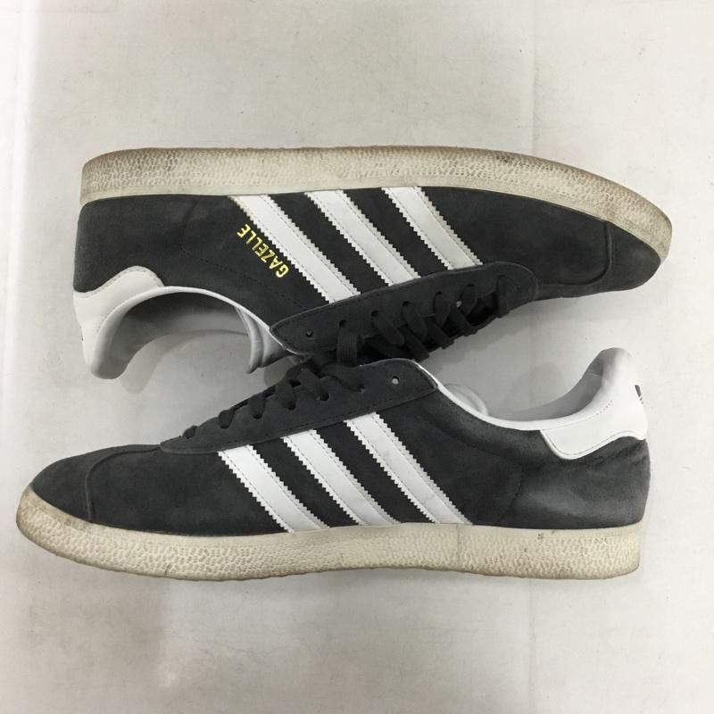 アディダス adidas スニーカー スニーカー BB5480 ガゼル GAZELLE 27.5cm 27.5cm ロゴ、文字 ダークグレー / ダークグレー / X 白 / ホワイト / white メンズ USED 古着 中古 10156982