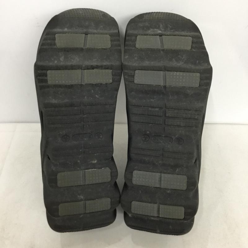 クロックス crocs スリッポン スリッポン 209414 Echo Storm M9 ロゴ、文字 ダークグレー / ダークグレー / メンズ USED 古着 中古 10156984