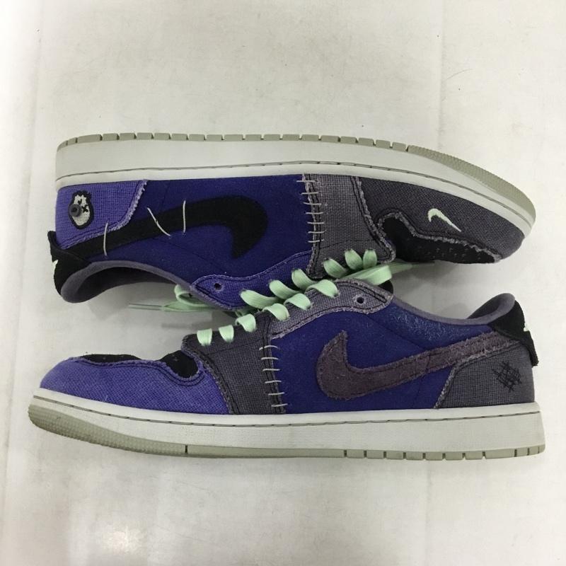 ナイキ NIKE スニーカー スニーカー IH2309-500 AIR JORDAN 1 RETRO LOW OG 28.5cm ZION WILLIAMSON 28.5cm 28.5cm ロゴ、文字 紫 / パープル / purple X 黒 / ブラック / black メンズ USED 古着 中古 10156987