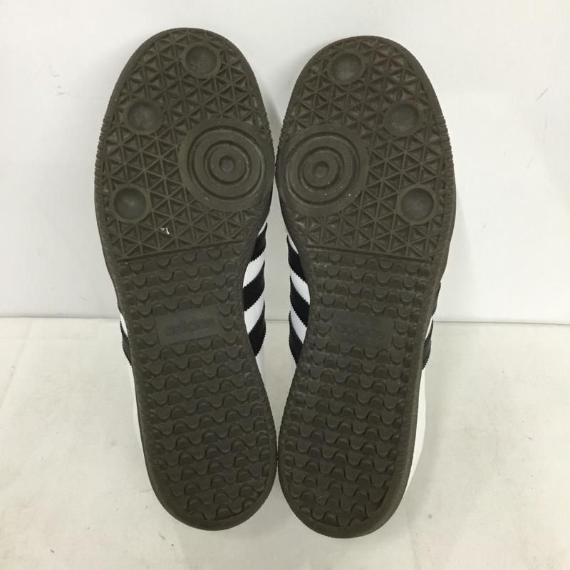 アディダス adidas スニーカー スニーカー GZ8477 SAMBA サンバ 27.5cm 27.5cm ロゴ、文字 白 / ホワイト / white X 黒 / ブラック / black メンズ USED 古着 中古 10156988