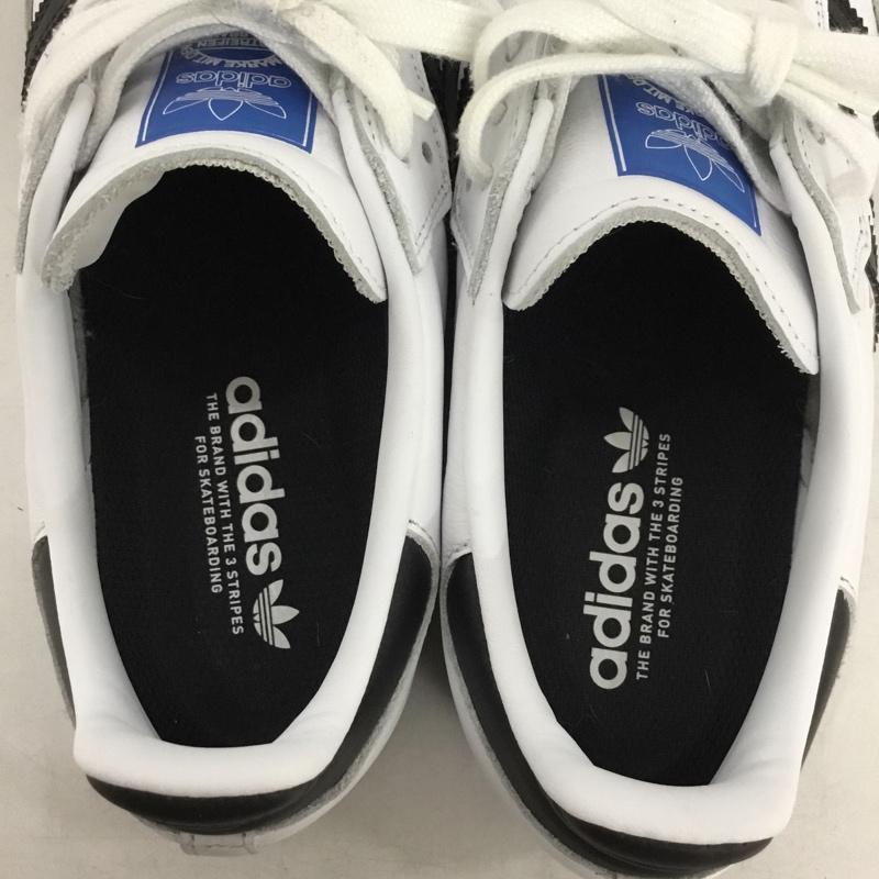アディダス adidas スニーカー スニーカー GZ8477 SAMBA サンバ 27.5cm 27.5cm ロゴ、文字 白 / ホワイト / white X 黒 / ブラック / black メンズ USED 古着 中古 10156988