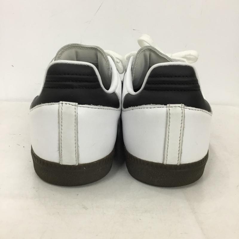 アディダス adidas スニーカー スニーカー GZ8477 SAMBA サンバ 27.5cm 27.5cm ロゴ、文字 白 / ホワイト / white X 黒 / ブラック / black メンズ USED 古着 中古 10156988