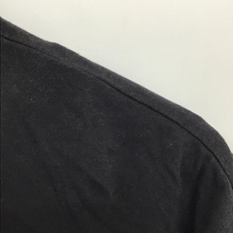アディダス adidas Tシャツ 長袖 半袖カットソー プリントTシャツ クルーネックカットソー M プリント 黒 / ブラック / black レディース USED 古着 中古 10156990