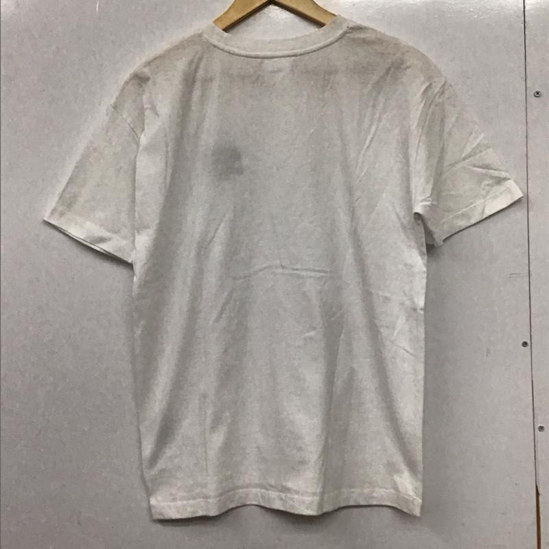 ザラ ZARA Tシャツ 半袖 半袖カットソー プリントTシャツ クルーネックカットソー M ロゴ、文字 白 / ホワイト / white レディース USED 古着 中古 10156992