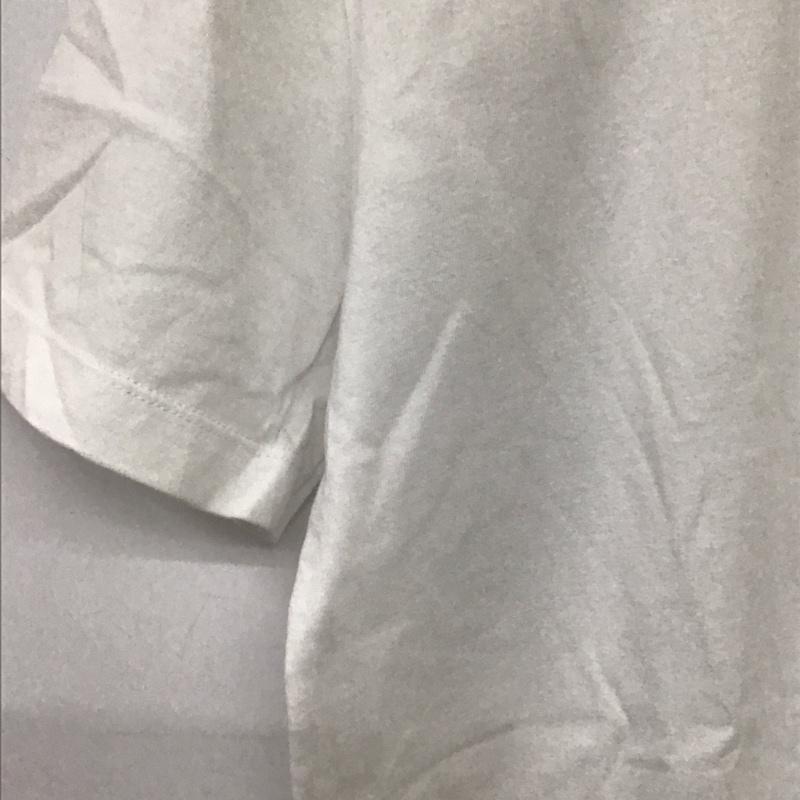 ザラ ZARA Tシャツ 半袖 半袖カットソー プリントTシャツ クルーネックカットソー M ロゴ、文字 白 / ホワイト / white レディース USED 古着 中古 10156992