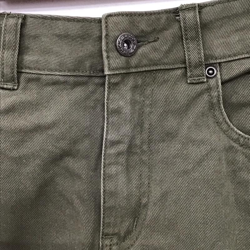 ヘザー Heather スカート ミニスカート ミニスカート タイトスカート 0 無地 カーキ / カーキ / khaki レディース USED 古着 中古 10156996