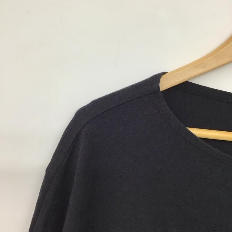 シンプリシテェ Simplicite カットソー 長袖 長袖カットソー 無地カットソー クルーネック FREE 無地 紺 / ネイビー / navy レディース USED 古着 中古 10157005