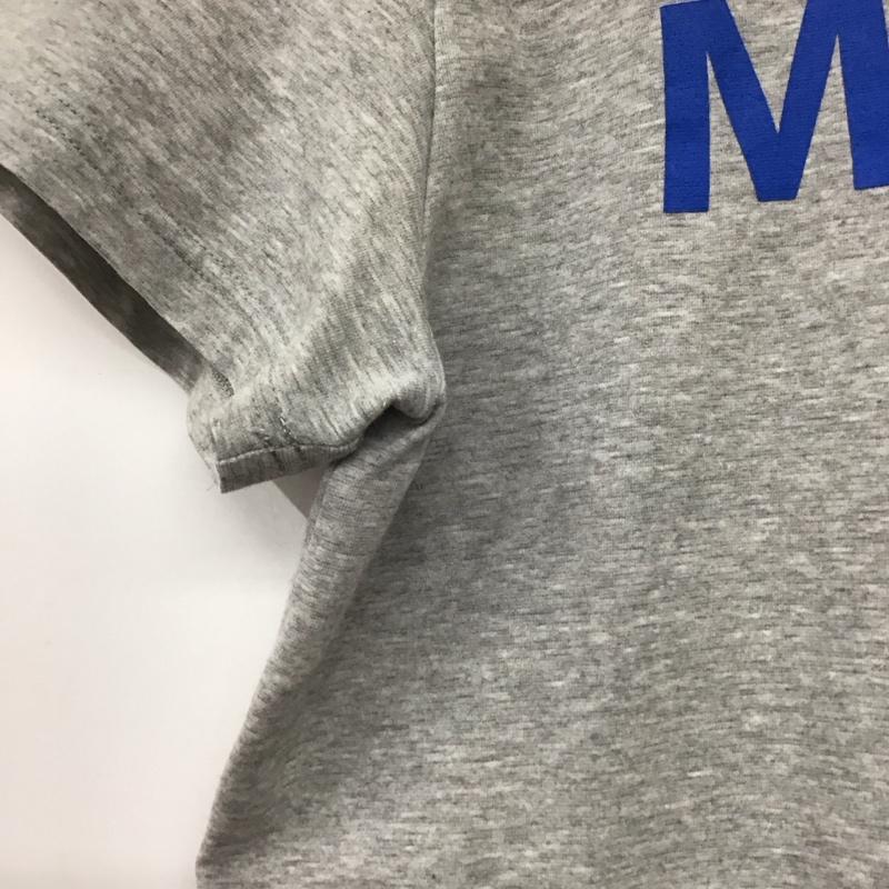 ザノースフェイス THE NORTH FACE Tシャツ 半袖 半袖カットソー プリントTシャツ クルーネックカットソー L ロゴ、文字 灰 / グレー / gray レディース USED 古着 中古 10157010