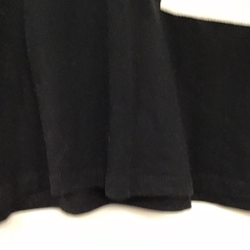 ザラ ZARA TRAFALUC Tシャツ 半袖 半袖カットソー 無地Tシャツ クルーネックカットソー L 無地 黒 / ブラック / black レディース USED 古着 中古 10157012