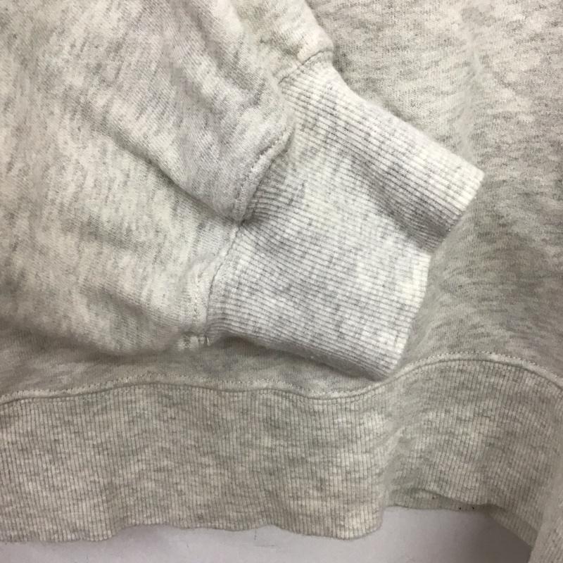 ダブルクローゼット w closet トレーナー 長袖 長袖トレーナー スウェット クルーネック プルオーバー FREE ロゴ、文字 灰 / グレー / gray レディース USED 古着 中古 10157015