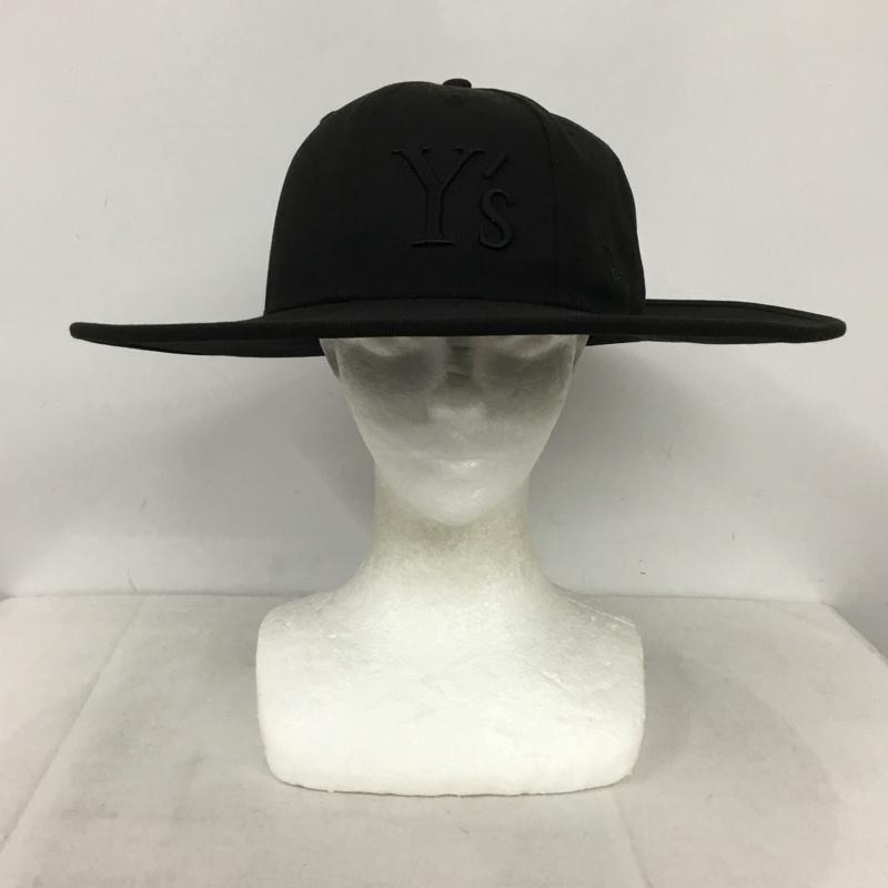ニューエラ NEW ERA 帽子 ハット YO-H21-995 Ys ワイズ フィットロングブリムハット ロゴ、文字 黒 / ブラック / black メンズ USED 古着 中古 10157016