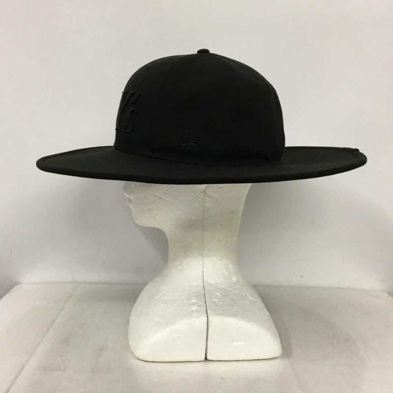 ニューエラ NEW ERA 帽子 ハット YO-H21-995 Ys ワイズ フィットロングブリムハット ロゴ、文字 黒 / ブラック / black メンズ USED 古着 中古 10157016