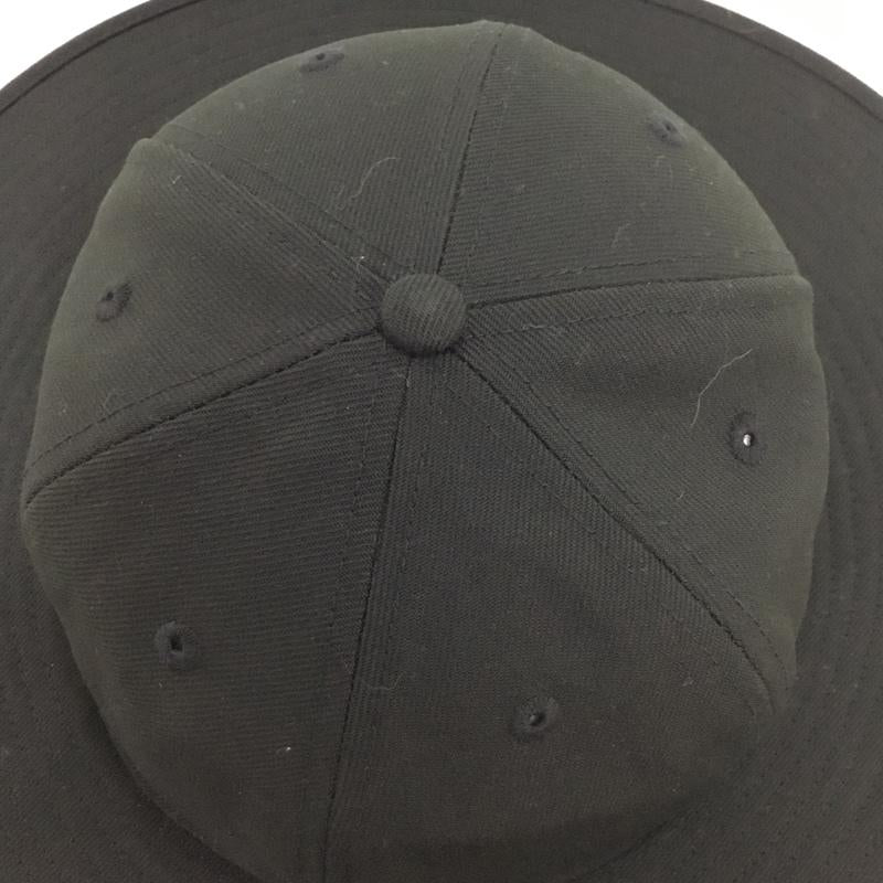 ニューエラ NEW ERA 帽子 ハット YO-H21-995 Ys ワイズ フィットロングブリムハット ロゴ、文字 黒 / ブラック / black メンズ USED 古着 中古 10157016