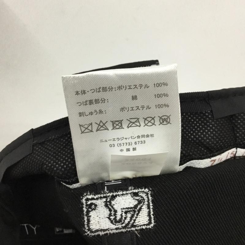 ニューエラ NEW ERA 帽子 キャップ NY 59FIFTY 59.6cm ロゴ、文字 黒 / ブラック / black メンズ USED 古着 中古 10157018