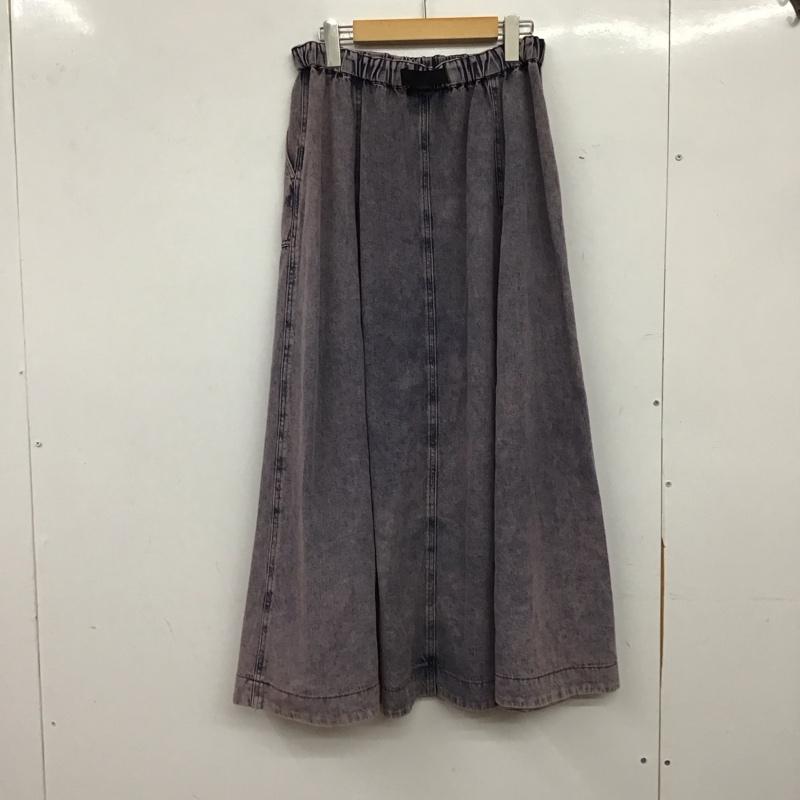 ニコアンド niko and... スカート ロングスカート ロングスカート フレアスカート カジュアルスカート L 無地 マルチカラー / マルチカラー / multicolor レディース USED 古着 中古 10157019