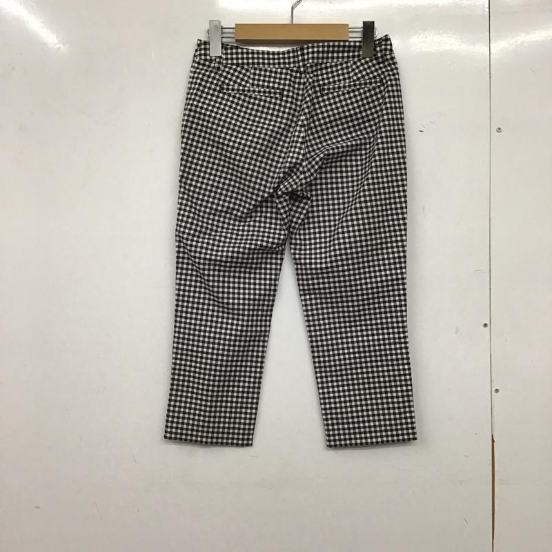 マッキントッシュフィロソフィー MACKINTOSH PHILOSOPH パンツ ショートパンツ 七分丈パンツ ショートパンツ ワイドパンツ 34インチ チェック 白 / ホワイト / white X 黒 / ブラック / black レディース USED 古着 中古 10157022