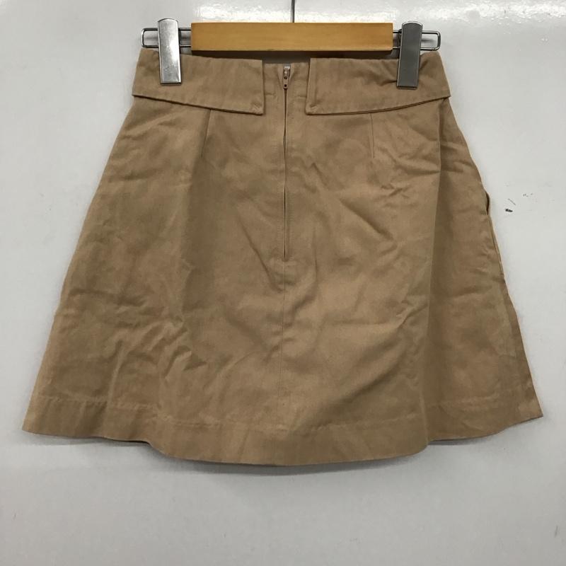 ダズリン dazzlin スカート ミニスカート ミニスカート タイトスカート S 無地 ベージュ / ベージュ / beige レディース USED 古着 中古 10157023