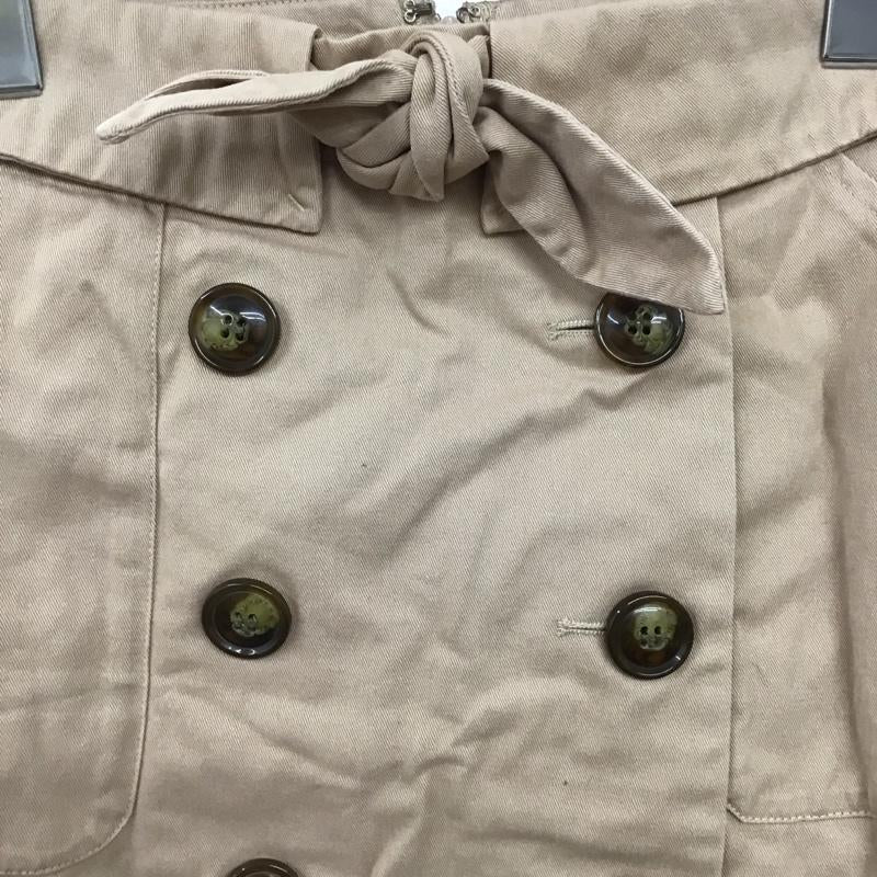 ダズリン dazzlin スカート ミニスカート ミニスカート タイトスカート S 無地 ベージュ / ベージュ / beige レディース USED 古着 中古 10157023