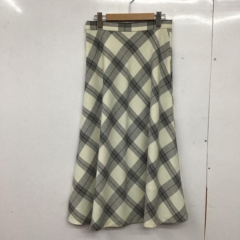 ロペピクニック ROPE  PICNIC スカート ロングスカート ロングスカート フレアスカート カジュアルスカート 40 チェック マルチカラー / マルチカラー / multicolor レディース USED 古着 中古 10157024