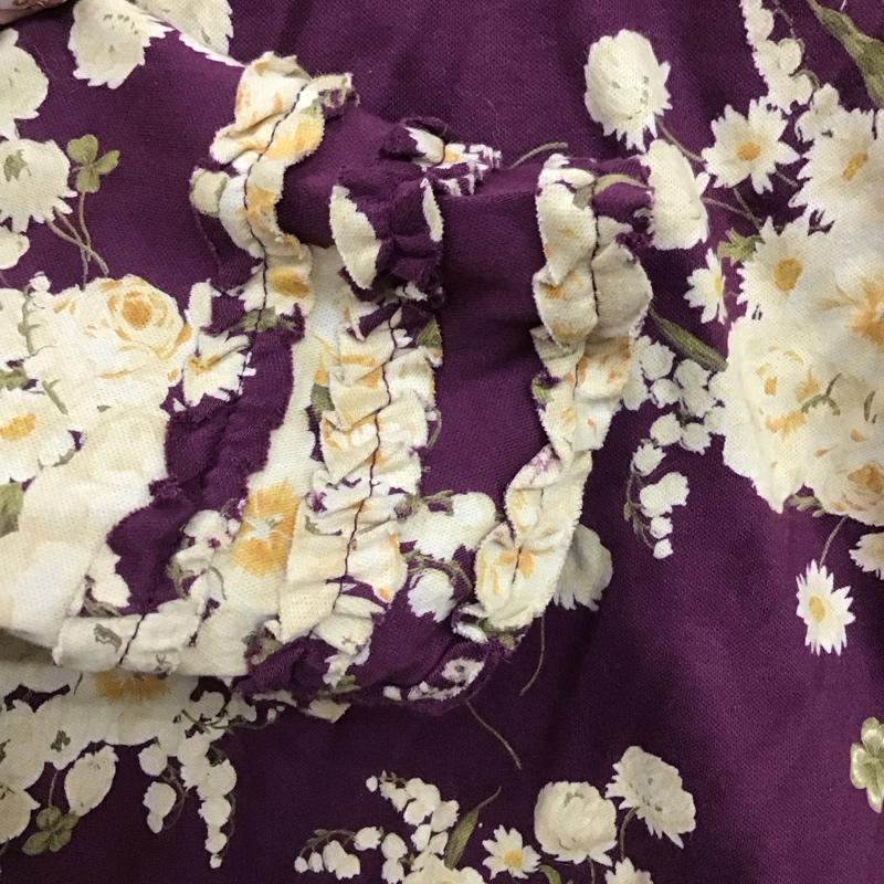 ピンクハウス PINK HOUSE シャツ、ブラウス 長袖 長袖シャツ ノーカラーシャツ 前開きシャツ L プリント マルチカラー / マルチカラー / multicolor レディース USED 古着 中古 10157025
