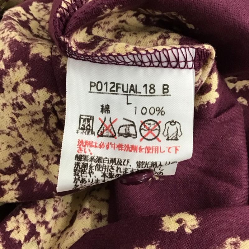 ピンクハウス PINK HOUSE シャツ、ブラウス 長袖 長袖シャツ ノーカラーシャツ 前開きシャツ L プリント マルチカラー / マルチカラー / multicolor レディース USED 古着 中古 10157025
