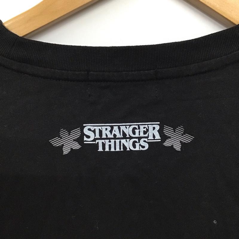 ニコアンド niko and... Tシャツ 半袖 半袖カットソー プリントTシャツ クルーネックカットソー FREE プリント 黒 / ブラック / black レディース USED 古着 中古 10157026