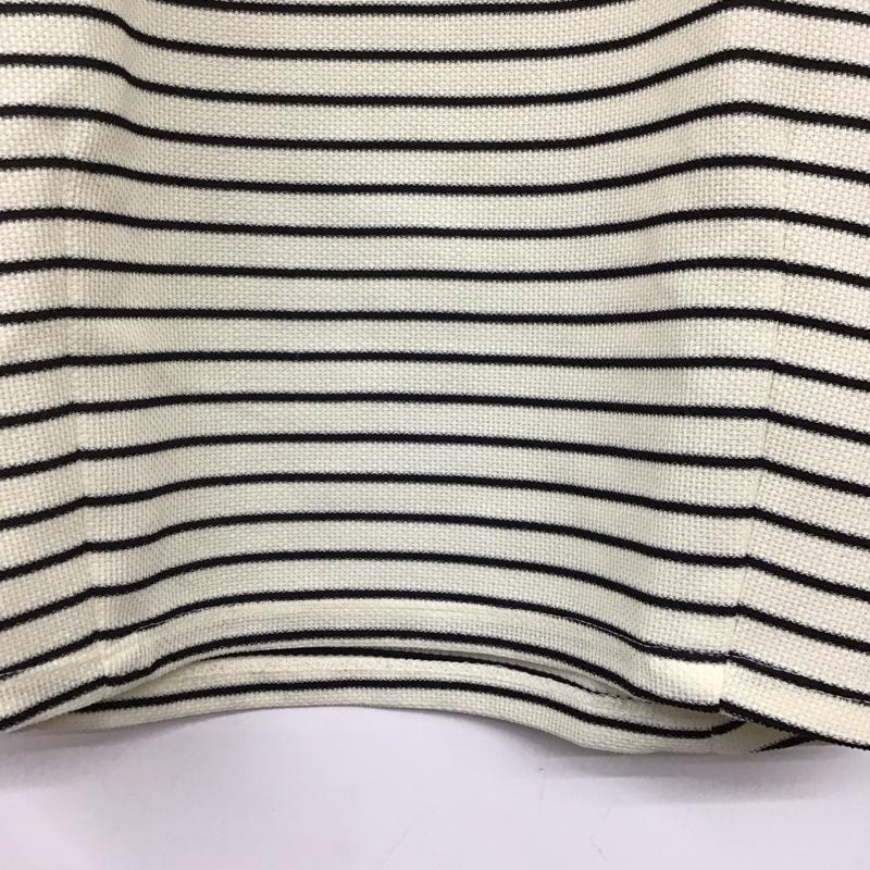 ダズリン dazzlin カットソー 半袖 半袖カットソー プリントTシャツ クルーネックカットソー S ボーダー柄 アイボリー / アイボリー / レディース USED 古着 中古 10157027