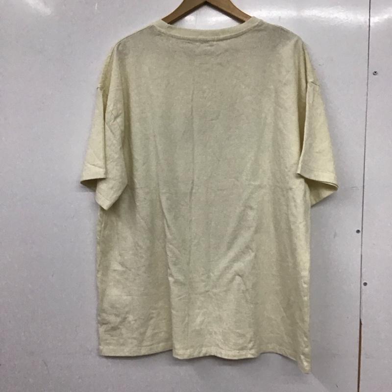 ローリーズファーム LOWRYS FARM Tシャツ 半袖 半袖カットソー プリントTシャツ クルーネックカットソー 2 ロゴ、文字 アイボリー / アイボリー / レディース USED 古着 中古 10157028