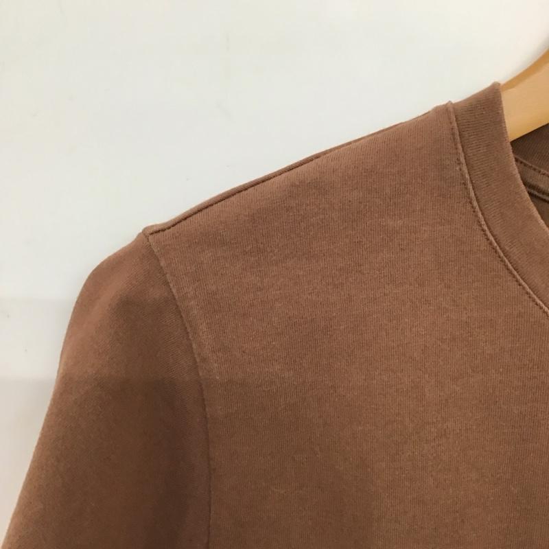 リーバイス Levi s Tシャツ 半袖 半袖カットソー プリントTシャツ クルーネックカットソー S ロゴ、文字 茶 / ブラウン / brown レディース USED 古着 中古 10157035