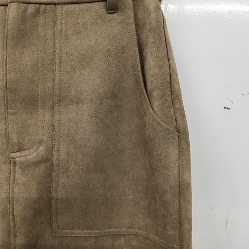 レイカズン Ray Cassin スカート ロングスカート ロングスカート タイトスカート バックスリット FREE 無地 茶 / ブラウン / brown レディース USED 古着 中古 10157036