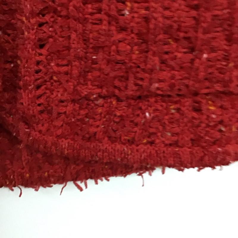 ザラ ZARA カーディガン 長袖 長袖カーディガン 前ボタン ニットカーディガン S 無地 赤 / レッド / red レディース USED 古着 中古 10157040