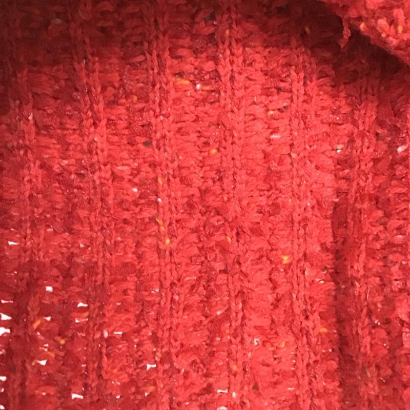 ザラ ZARA カーディガン 長袖 長袖カーディガン 前ボタン ニットカーディガン S 無地 赤 / レッド / red レディース USED 古着 中古 10157040