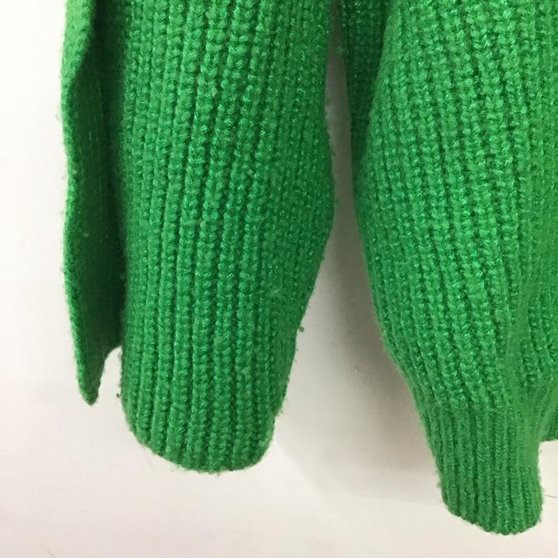 スナイデル SNIDEL ニット、セーター 長袖 長袖ニットカットソー スタンドネック セーター ONE SIZE 無地 緑 / グリーン / green レディース USED 古着 中古 10157042